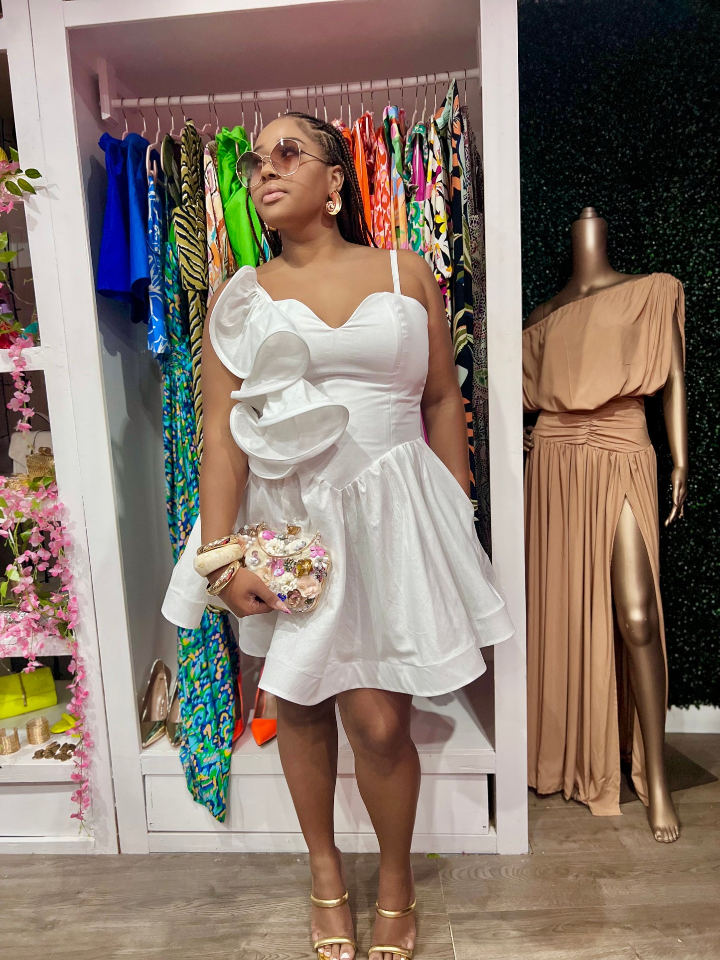 Skater Dress - Ruffle