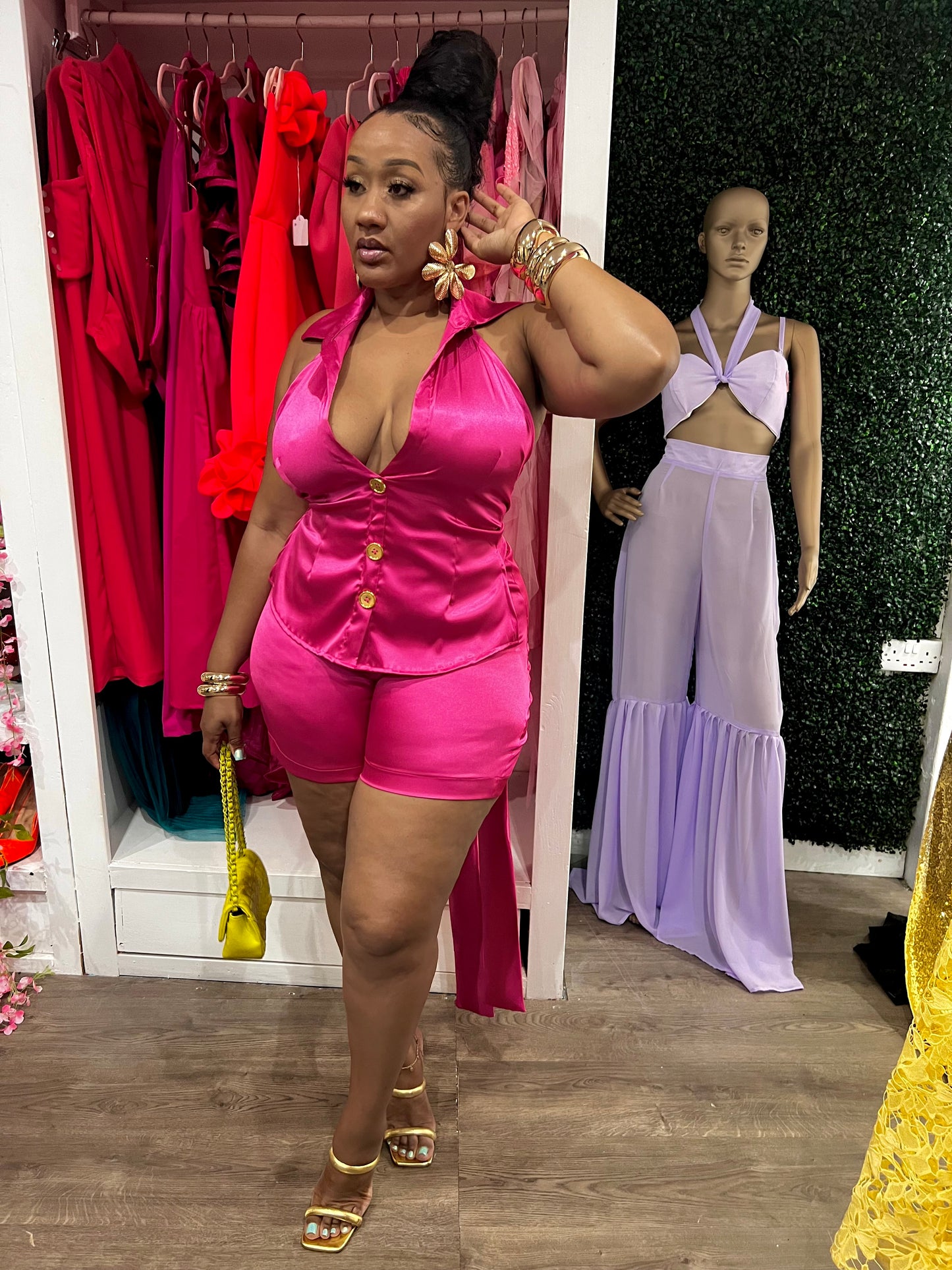 2-Piece Set - Waistcoat and Short Pants